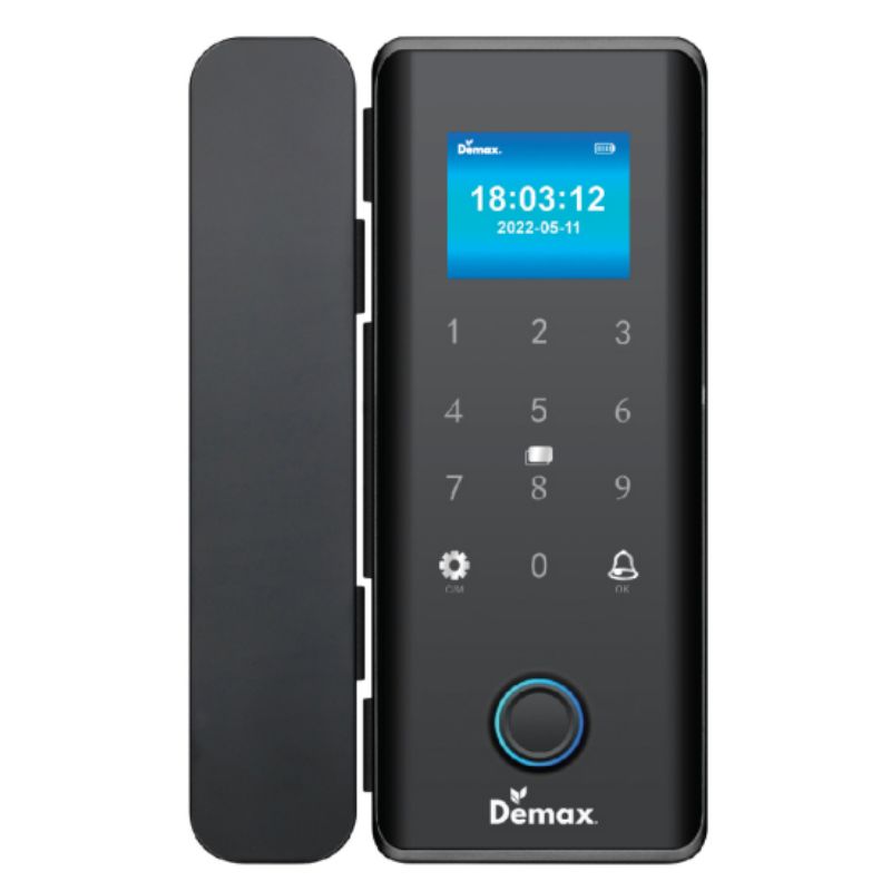 Khóa thông minh (Remote + App wifi) Demax SL800 G Black
